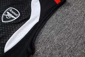 Completino Canottiera Arsenal 26/27 Uomo Nero | Kit Allenamento