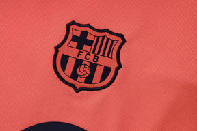 Completino Canottiera Barcelona 2025/26 Uomo Arancione | Kit Allenamento