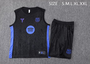 Completino Canottiera Barcelona 2025/26 Uomo | Kit Allenamento