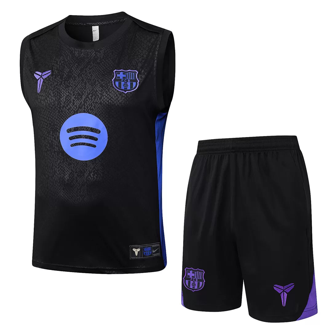 Completino Canottiera Barcelona 2025/26 Uomo | Kit Allenamento