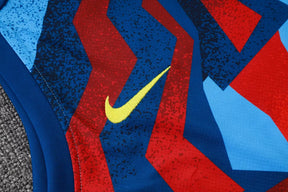 Completino Canottiera Barcelona 2025/26 Uomo Multicolor | Kit Allenamento