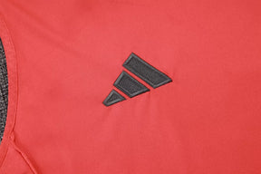 Completino Canottiera Bayern München 25/26 Uomo Rosso | Kit Allenamento