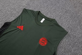 Completino Canottiera Bayern München 25/26 Uomo Verde | Kit Allenamento
