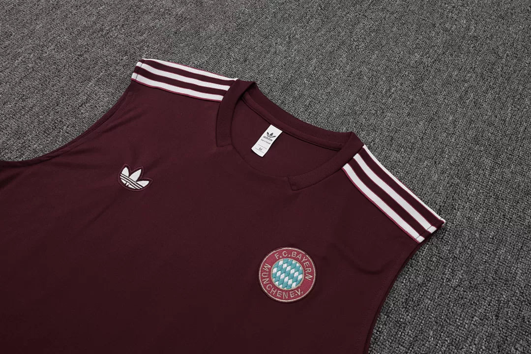 Completino Canottiera Bayern Munich Icons 25/26 Uomo | Kit Allenamento