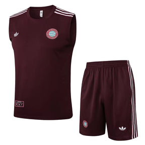 Completino Canottiera Bayern Munich Icons 25/26 Uomo | Kit Allenamento