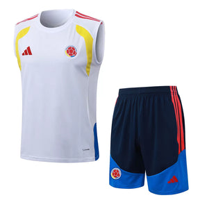 Completino Canottiera Colombia 26/27 Uomo Bianco | Kit Allenamento