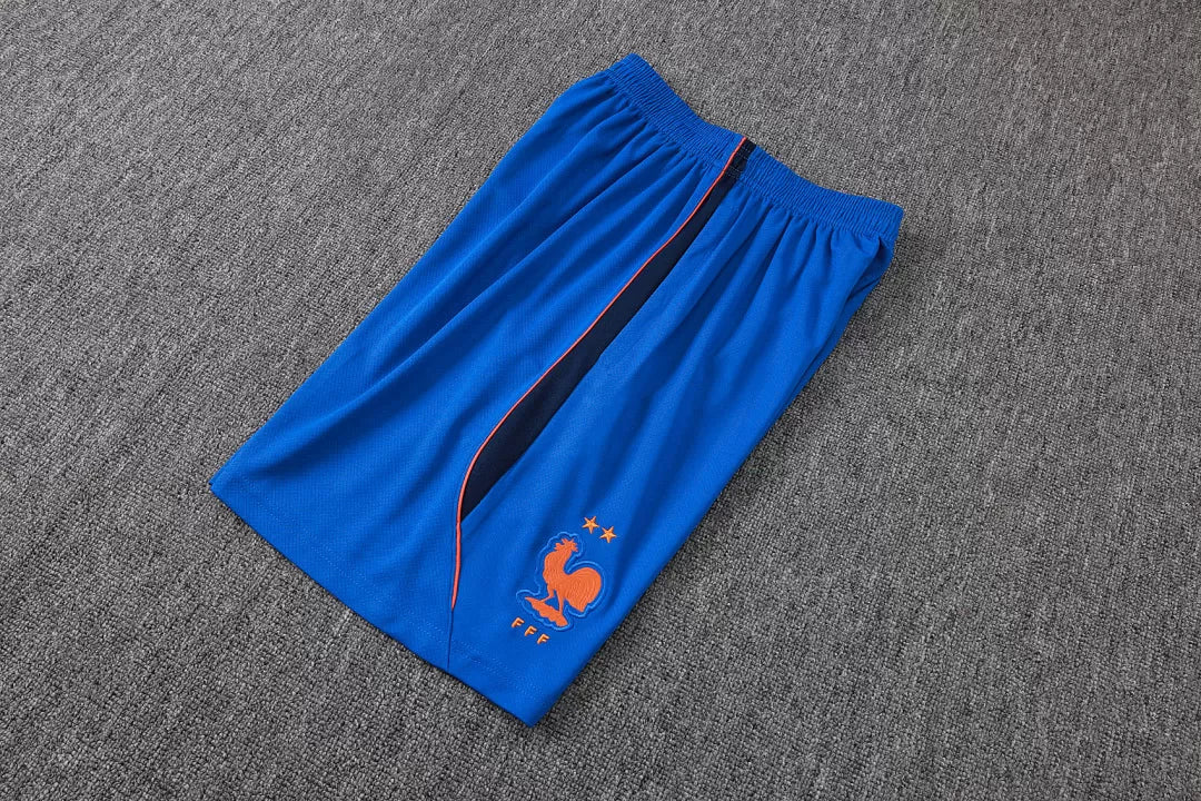 Completino Canottiera Francia 26/27 Uomo Blu | Kit Allenamento