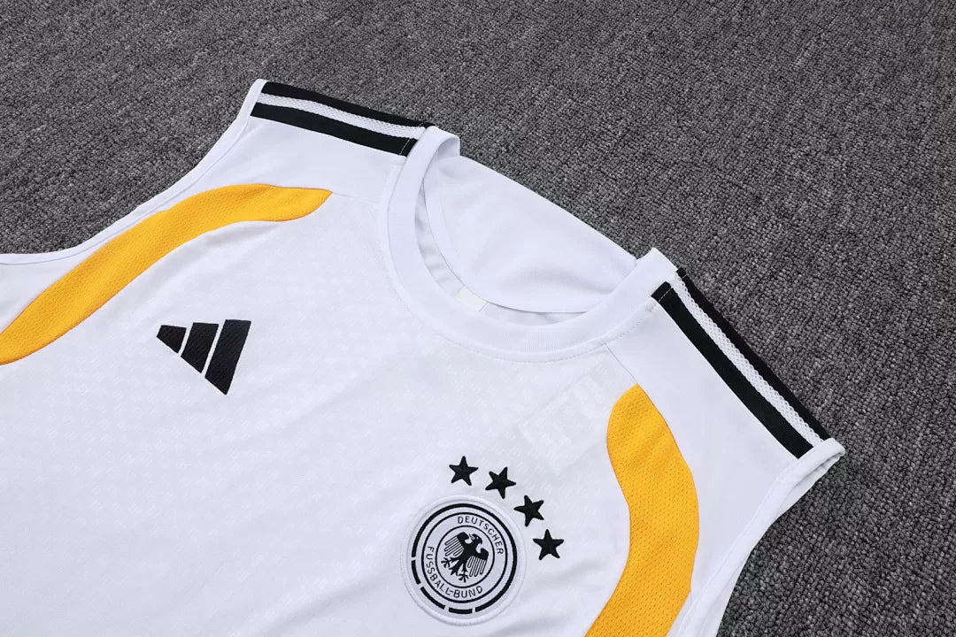 Completino Canottiera Germania 26/27 Uomo Bianco | Kit Allenamento