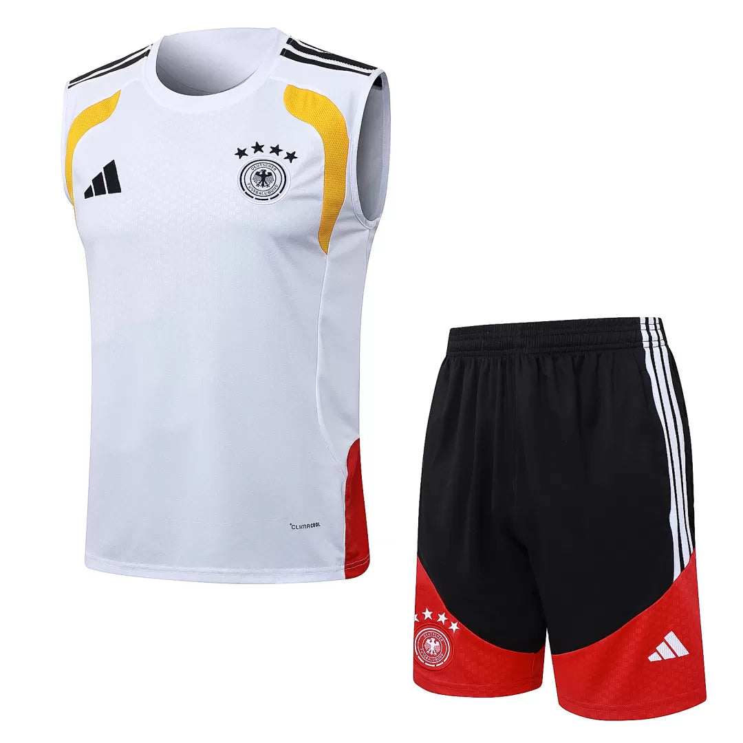 Completino Canottiera Germania 26/27 Uomo Bianco | Kit Allenamento