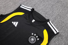Completino Canottiera Germania 26/27 Uomo Nero | Kit Allenamento