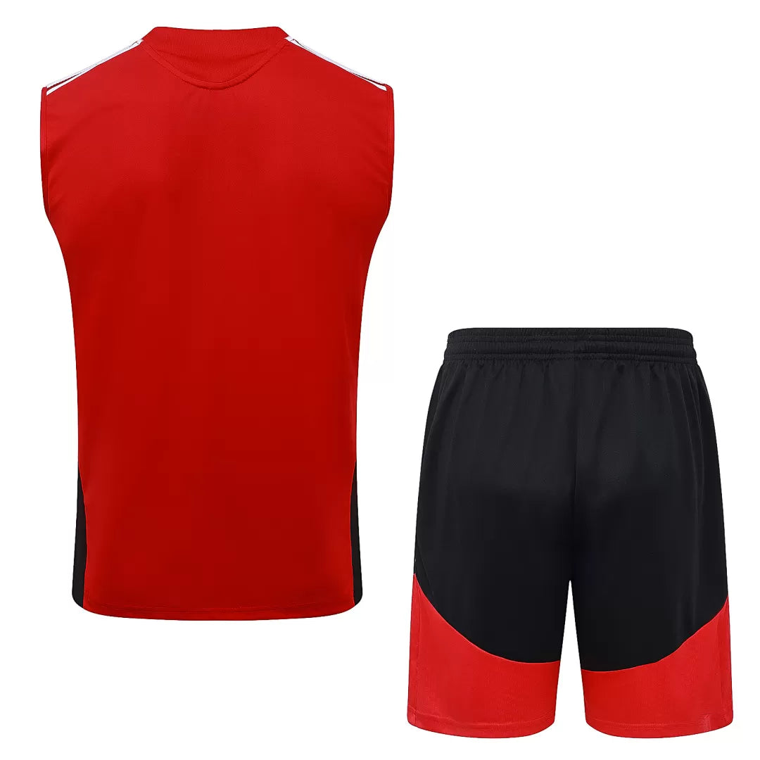 Completino Canottiera Germania 26/27 Uomo Rosso | Kit Allenamento
