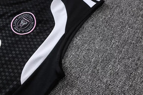 Completino Canottiera Inter Miami 26/27 Uomo Nero | Kit Allenamento