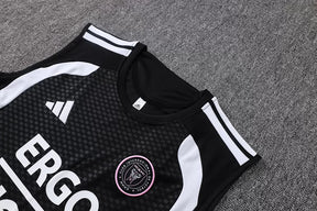 Completino Canottiera Inter Miami 26/27 Uomo Nero | Kit Allenamento