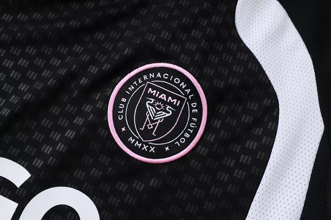 Completino Canottiera Inter Miami 26/27 Uomo Nero | Kit Allenamento