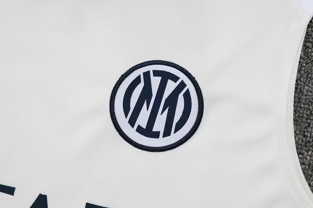 Completino Canottiera Inter Milan 25/26 Uomo | Kit Allenamento