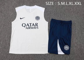 Completino Canottiera Inter Milan 25/26 Uomo | Kit Allenamento