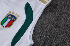 Completino Canottiera Italia 26/27 Uomo Bianco | Kit Allenamento
