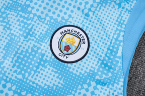 Completino Canottiera Manchester City 2025/26 Uomo | Kit Allenamento