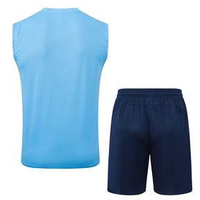 Completino Canottiera Manchester City 2025/26 Uomo | Kit Allenamento