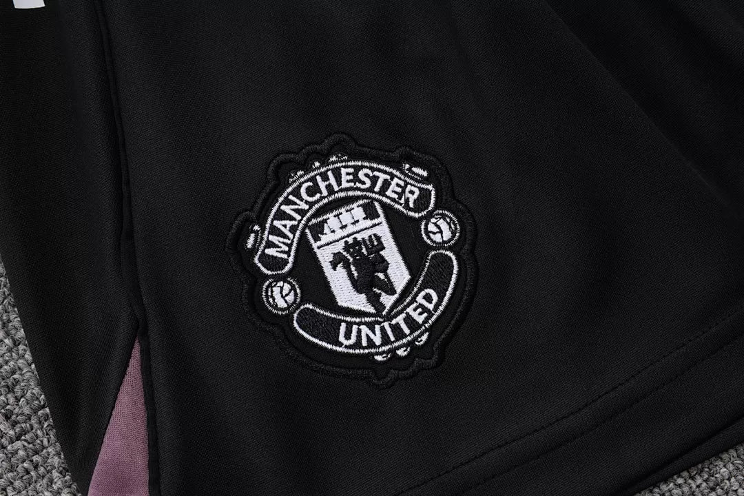 Completino Canottiera Manchester United 25/26 Uomo Bordeaux | Kit Allenamento