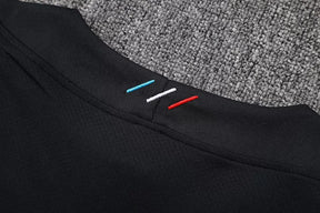 Completino Canottiera PSG 2025/26 Uomo Nero | Kit Allenamento