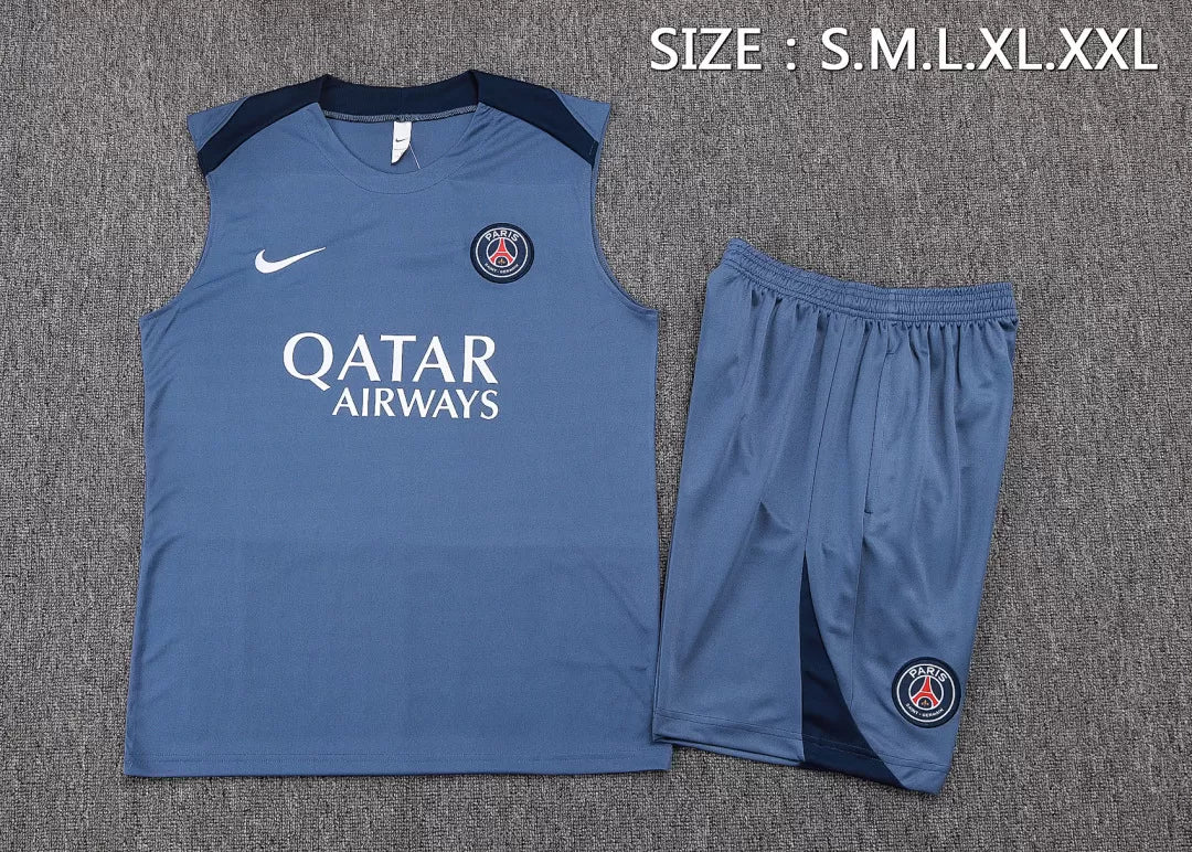 Completino Canottiera Paris 2025/26 Uomo | Kit Allenamento