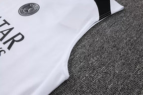 Completino Canottiera Paris 26/27 Uomo Bianco | Kit Allenamento