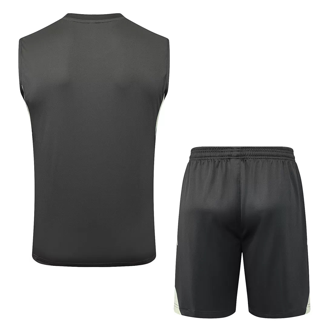 Completino Canottiera Real Madrid 2025/26 Uomo | Kit Allenamento