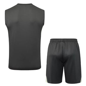 Completino Canottiera Real Madrid 2025/26 Uomo | Kit Allenamento