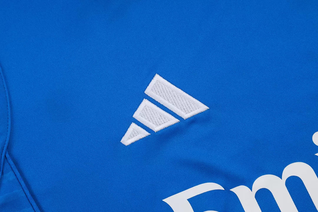 Completino Canottiera Real Madrid 25/26 Uomo Azzurro | Kit Allenamento
