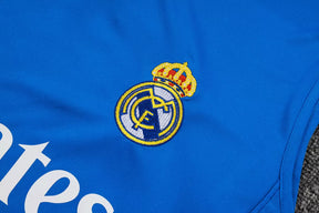 Completino Canottiera Real Madrid 25/26 Uomo Azzurro | Kit Allenamento