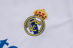 Completino Canottiera Real Madrid 25/26 Uomo Bianco Azzurro | Kit Allenamento
