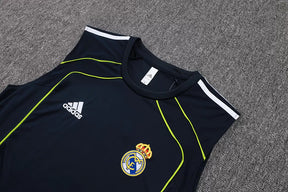 Completino Canottiera Real Madrid 25/26 Uomo Blu Navy | Kit Allenamento