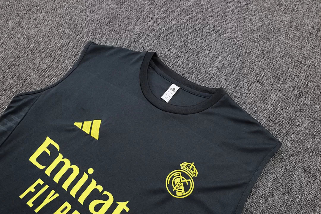 Completino Canottiera Real Madrid 25/26 Uomo Blu Notte | Kit Allenamento