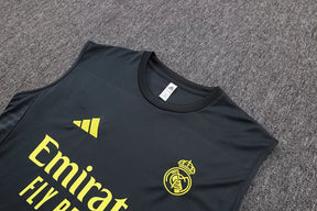 Completino Canottiera Real Madrid 25/26 Uomo Blu Notte | Kit Allenamento