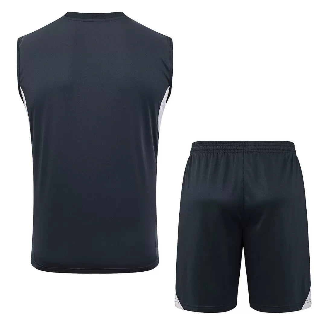 Completino Canottiera Real Madrid 25/26 Uomo | Kit Allenamento