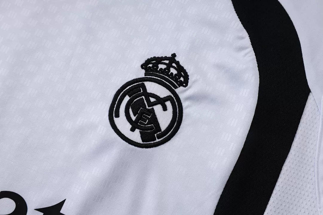 Completino Canottiera Real Madrid 26/27 Uomo Bianco | Kit Allenamento