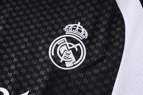 Completino Canottiera Real Madrid 26/27 Uomo Nero | Kit Allenamento