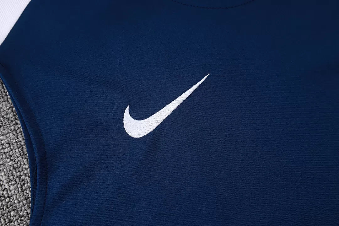 Completino Canottiera Tottenham 2025/26 Uomo Blu Navy | Kit Allenamento