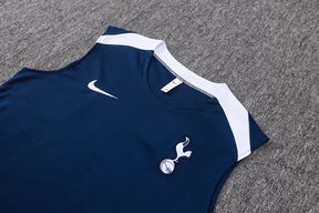Completino Canottiera Tottenham 2025/26 Uomo Blu Navy | Kit Allenamento