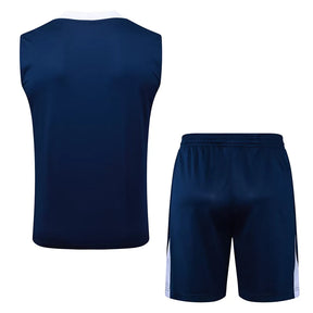 Completino Canottiera Tottenham 2025/26 Uomo Blu Navy | Kit Allenamento