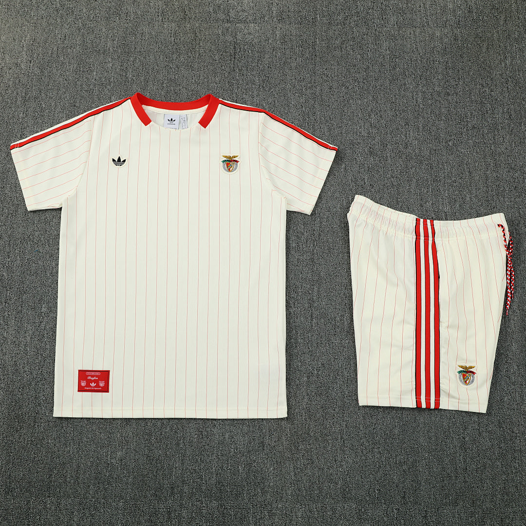 Completino Manica Corta Benfica Icons 25/26 Uomo | Kit Allenamento