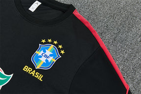 Completino Manica Corta Brasile 2026 Uomo | Kit Allenamento