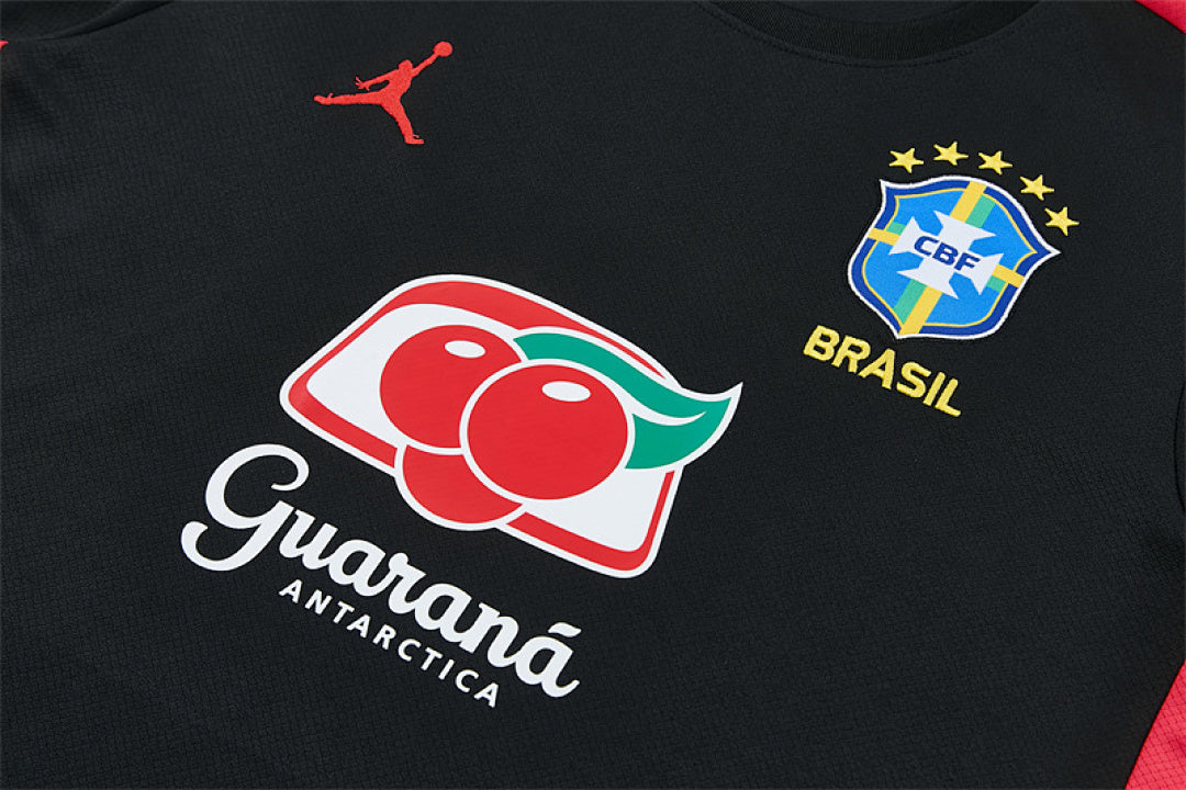 Completino Manica Corta Brasile 2026 Uomo | Kit Allenamento