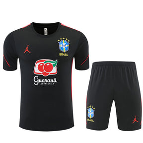 Completino Manica Corta Brasile 2026 Uomo | Kit Allenamento
