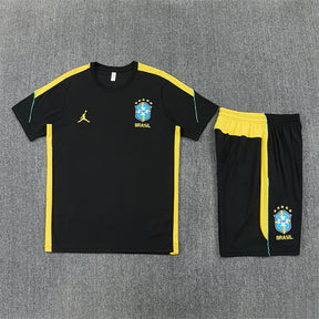Completino Manica Corta Brasile 2026 Uomo | Kit Allenamento