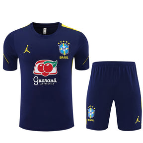 Completino Manica Corta Brasile 26/27 Uomo | Kit Allenamento