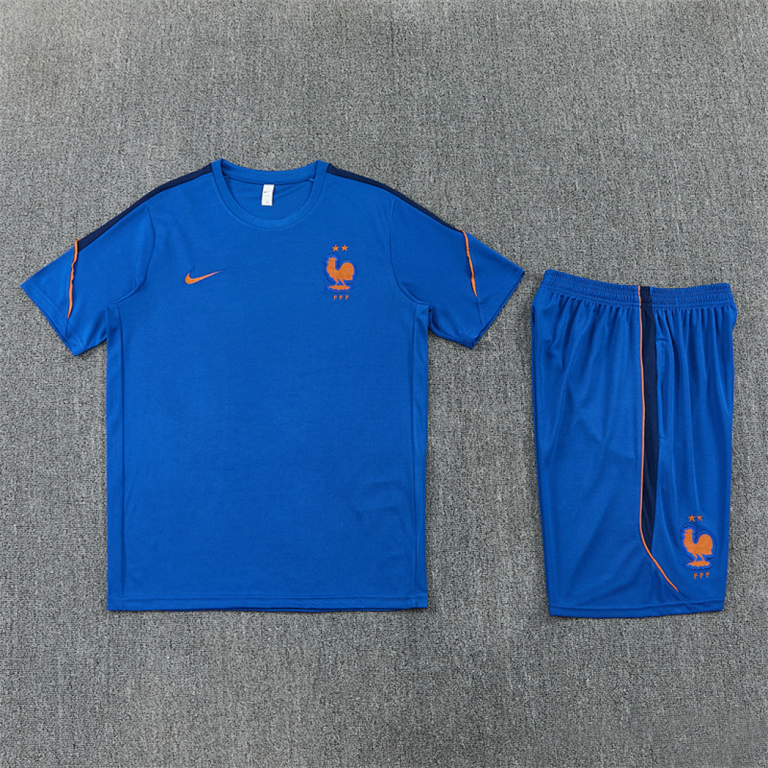 Completino Manica Corta Francia 26/27 Uomo | Kit Allenamento