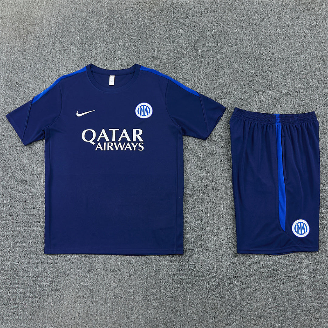 Completino Manica Corta Inter Milan 26/27 Uomo | Kit Allenamento