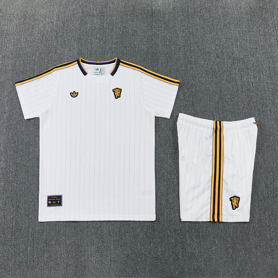 Completino Manica Corta Manchester United Icons 25/26 Uomo | Kit Allenamento